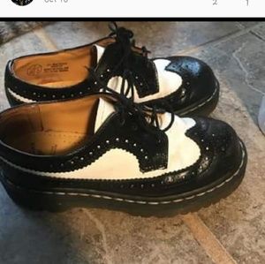 Doc Marten Oxford - black and white